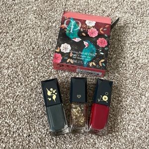 Cle de peau beaute nail lacquer trio, 8 ml * 3, Christmas special set